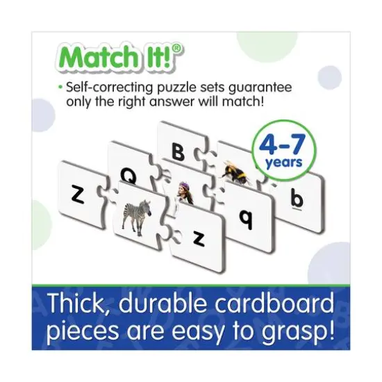 Match It! - Upper & Lower Case Letters {6}