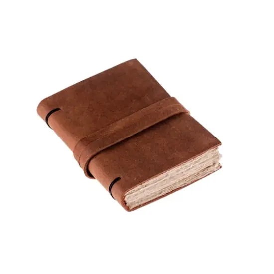 Lama Li Leather Journal, 3" x 4" {7}