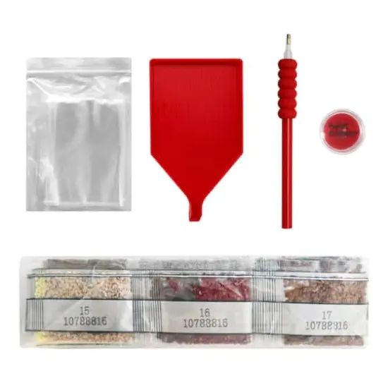 16" x 20" Santa Sleigh Diamond Art Kit by Make Market&reg; {4}