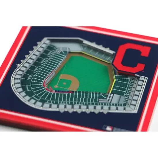 MLB 3D StadiumView Coasters Cleveland Indians {5}