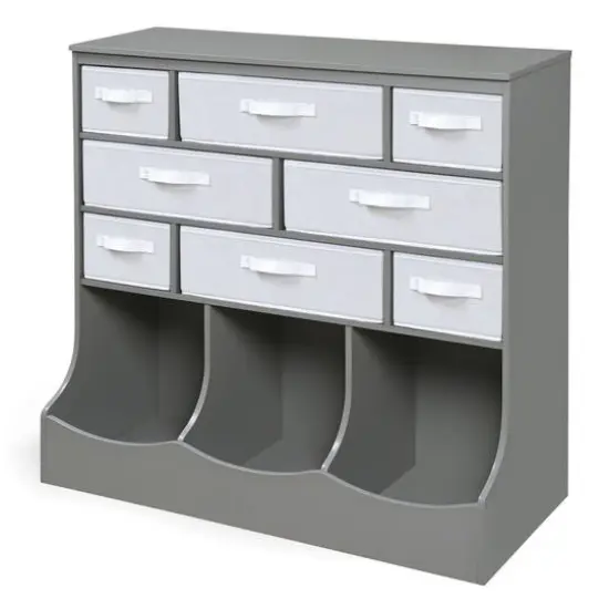 Badger Basket Gray Baskets & Bins Storage Station {7}