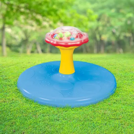 Grow'n Up Twirl 'n Whirl Go-Round Toddler Spinning Activity Toy {8}