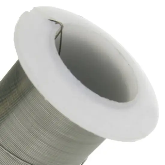 The Beadsmith&reg; Wire&trade; Elements 26 Gauge Tarnish-Resistant Wire Hematite {5}