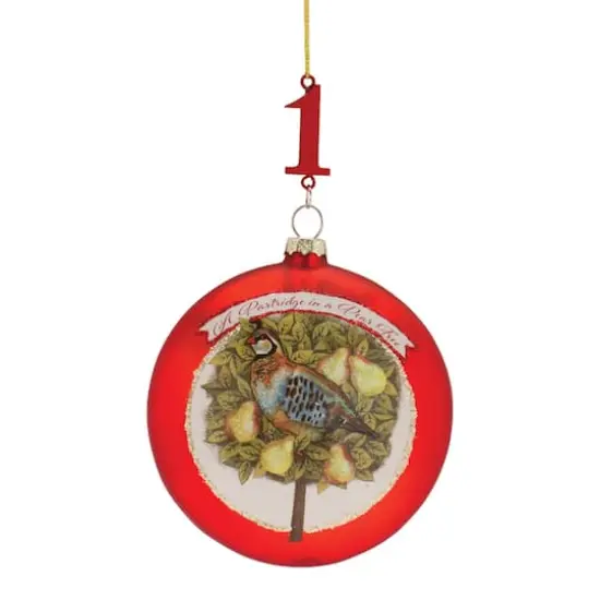 Twelve Days of Christmas Ornament Set {5}