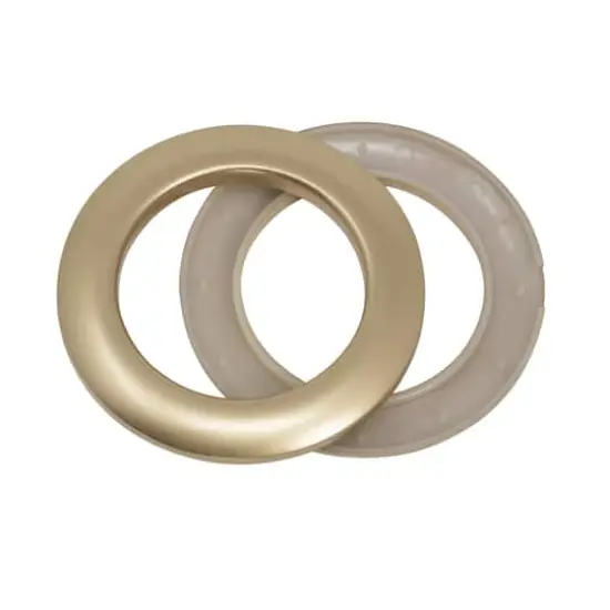 Dritz&reg; Home 1.562" Curtain Grommets, 8ct. Gold {6}