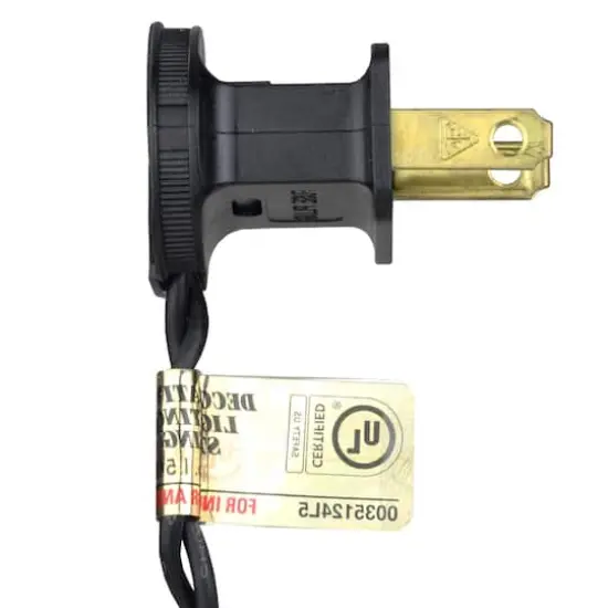 100ct. White LED Mini Christmas Lights Set With Black Wire {4}