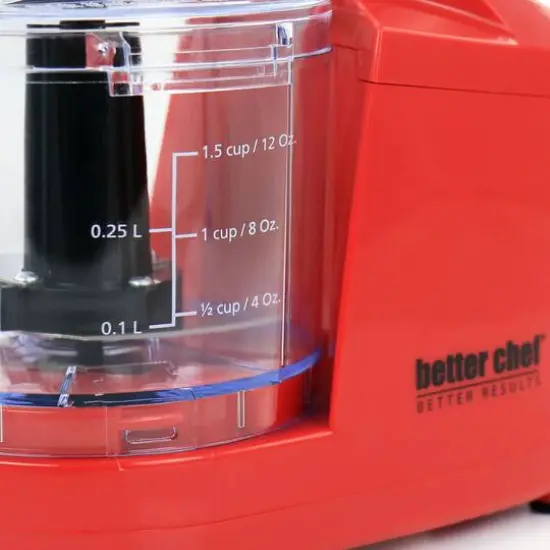 Better Chef Red Compact 12oz. Mini Chopper {9}
