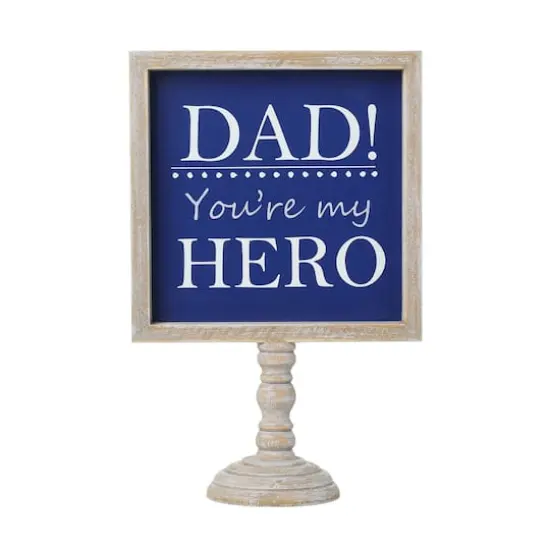 Glitzhome&reg; 11.5" Father's Day Table D&eacute;cor {1}