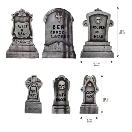 Gray Tombstone Set by Ashland&reg; {4}