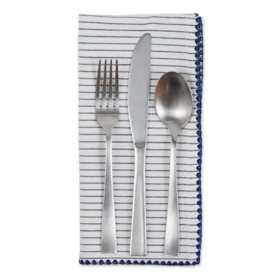 Chef Micro Stripe Embellished Napkin, 4ct. {3}