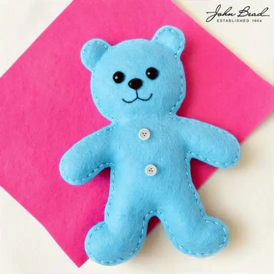 John Bead9" x 12" Acrylic Craft Felt Sheets, 25ct. Assorted Colors {4}