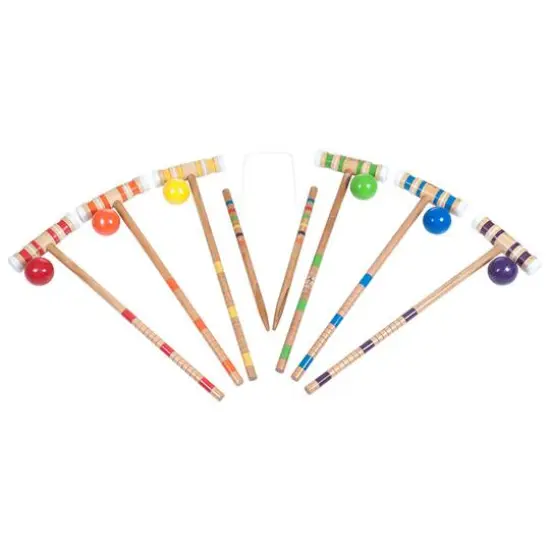 Toy Time Croquet Set with Carrying Case {6}