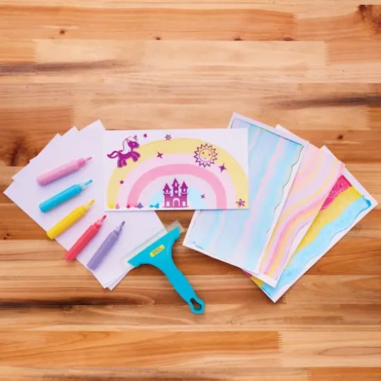 Creativity for Kids&reg; Unicorn Squeegeez Magic Reveal Art {9}