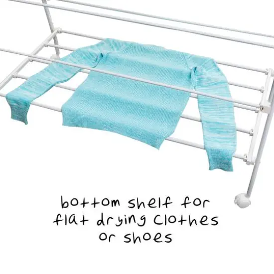 Honey Can Do White A-Frame Clothes Drying Rack {4}