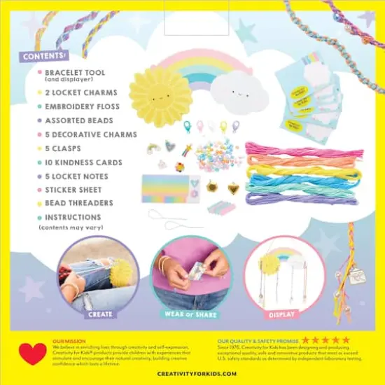 Creativity for Kids&reg; Friendship Bracelets Kit {13}