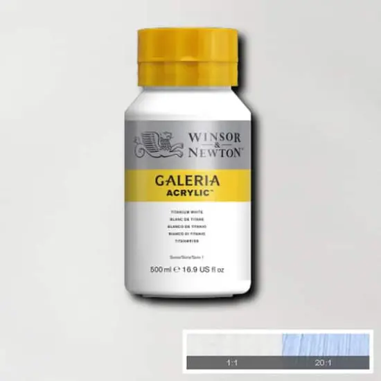 Winsor & Newton&trade; Galeria Acrylic&trade;, 500mL Titanium White {4}