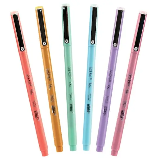 Marvy&reg; Uchida LePen&reg; Flex 6 Pastel Pen Set {1}