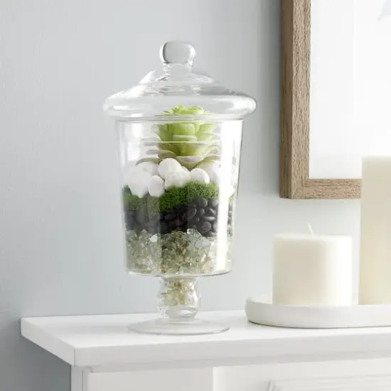 10" Clear Glass Apothecary Jar by Ashland&reg; {3}