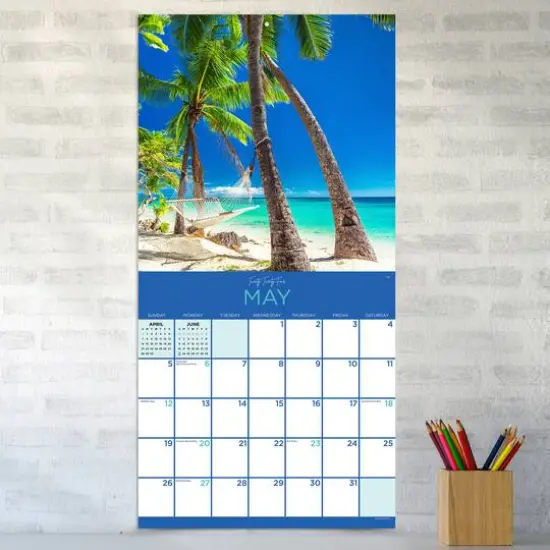 TF Publishing 2024 Tropical Escapes Wall Calendar {5}