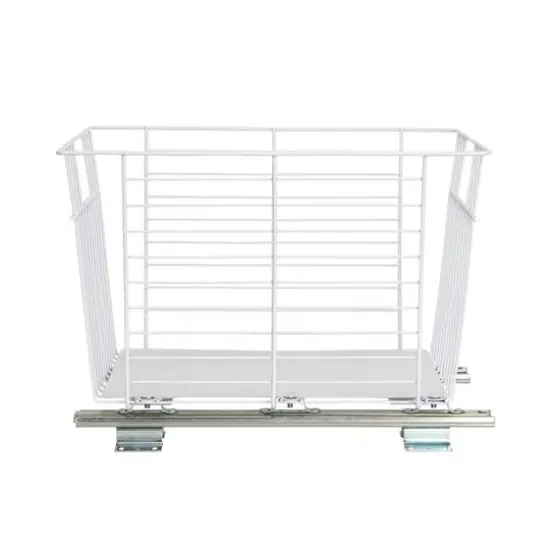 Household Essentials Glidez Sliding Vegetable Bin White {11}