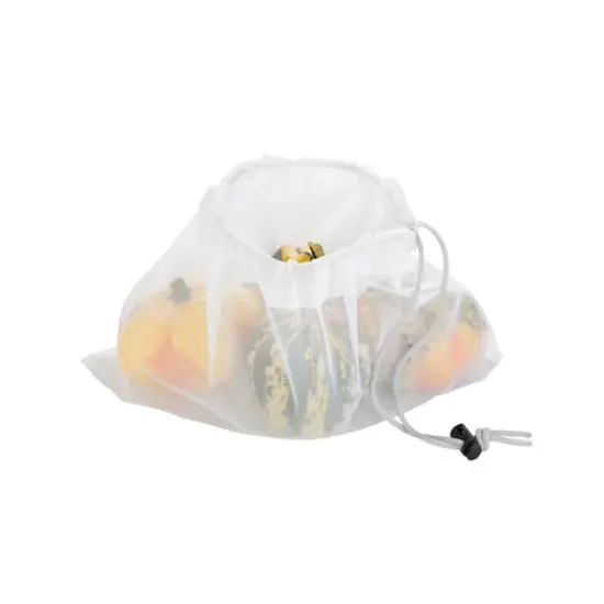 Kitchen Details Sanitized Reusable Cotton Mesh Produce Bag Set {3}