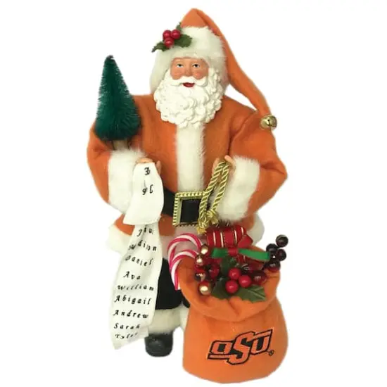 Santa's Workshop 12" Oklahoma State Santa {1}