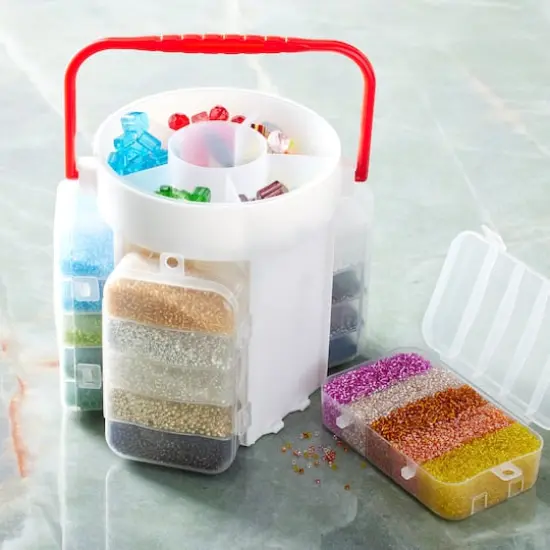 Five-Sided Portable Bead Caddy Kit by Bead Landing&trade; {3}
