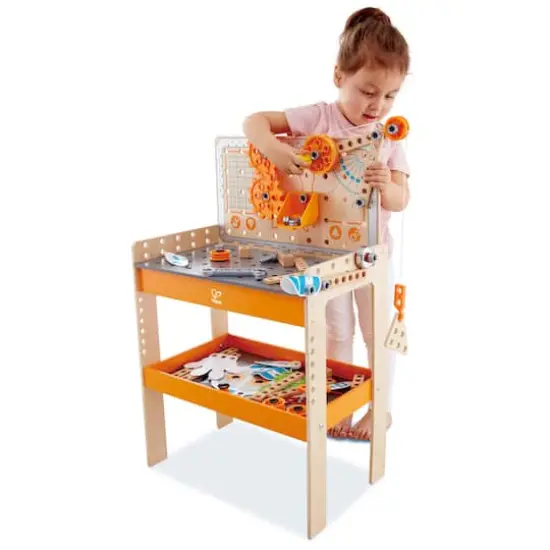 Hape Junior Inventor Deluxe Scientific Workbench Set {3}