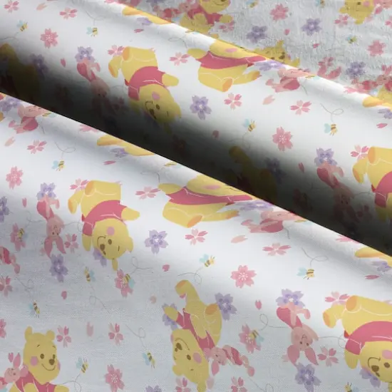 Disney&reg; Pooh & Piglet Flowers Cotton Fabric {3}