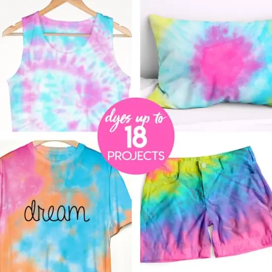 Just My Style&reg; Neon Glow Tie-Dye Box {5}