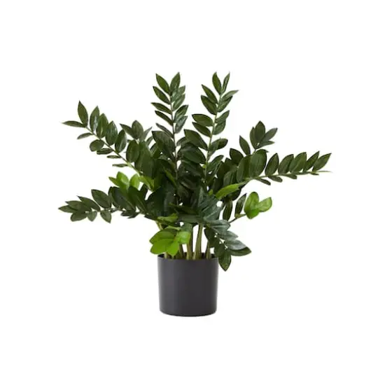 28" Artificial Zamioculcas Plant with Decorative Planter {1}