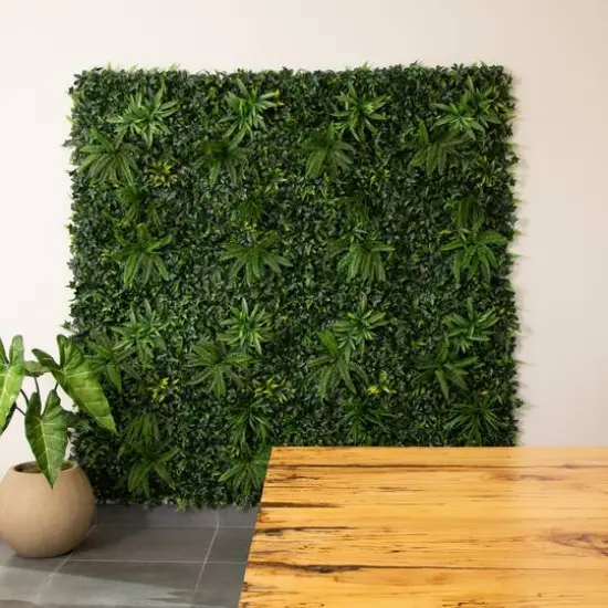 20" x 40" Andean Cloud Forest Artificial Living Wall Panel {11}