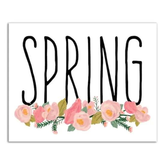 Spring Flowers Canvas Art {1}