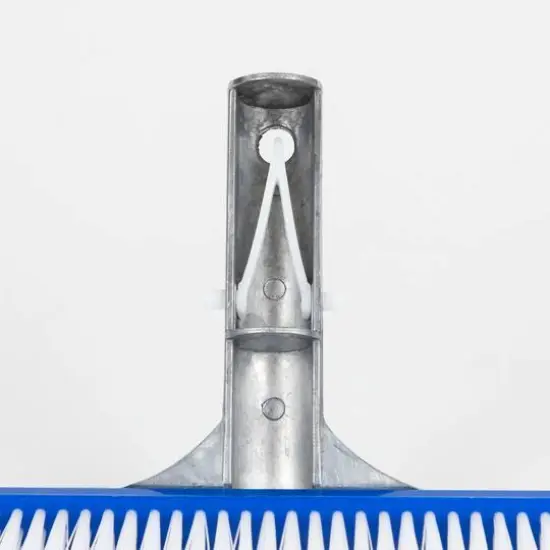 18" Blue Curved Swimming Pool Wall Brush {5}