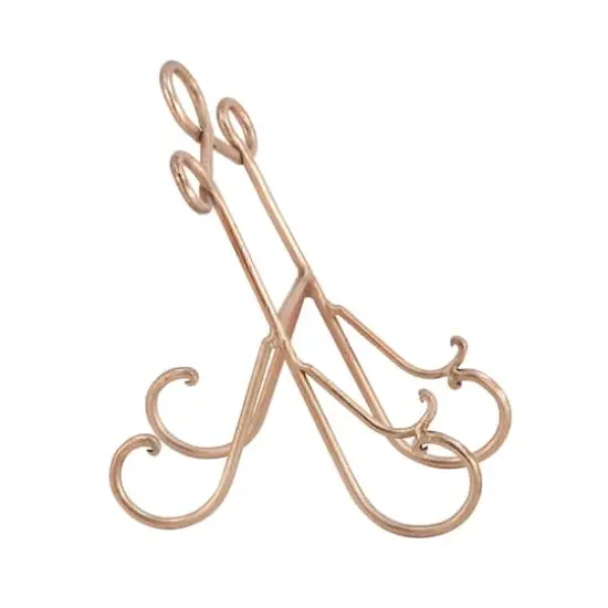 Set of 3" Multi Colored Metal Traditional Easel, 4" x 9" {3}