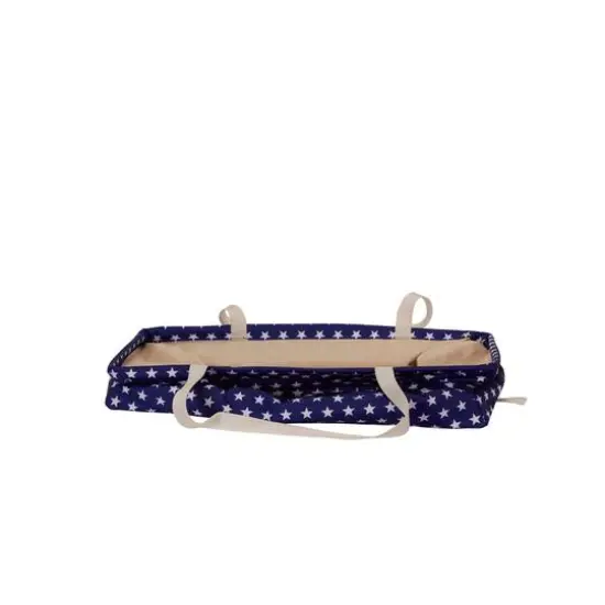 Household Essentials Krush&reg; Blue Stars Canvas Tote {7}