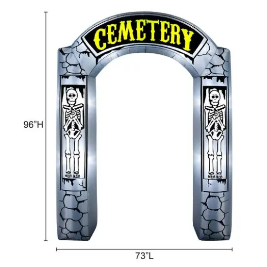 Occasions Airflowz 8ft. Inflatable Cemetery Archway {5}