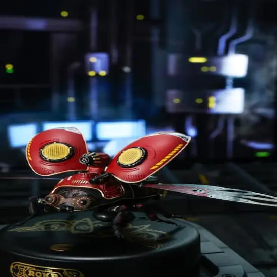 ROKR&reg; Mechanical Age Scout Beetle LED 3D Puzzle Kit {8}