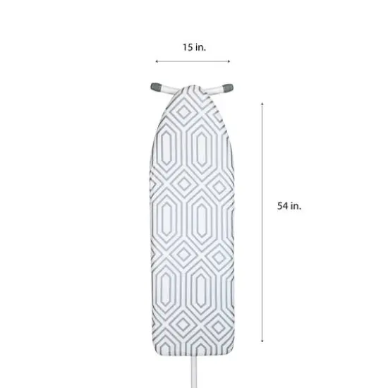 Simplify Silver Scorch Resistant Ironing Board Cover & Pad {5}