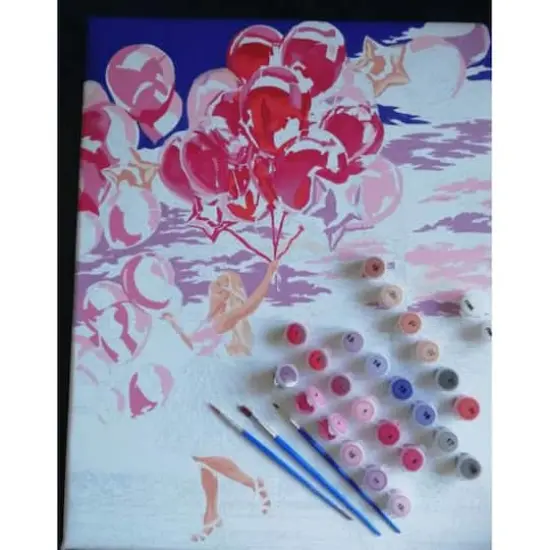 Crafting Spark Beautiful Mood Painting by Numbers Kit {5}