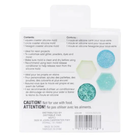 Silicone Coasters Molds by Craft Smart&reg; {7}