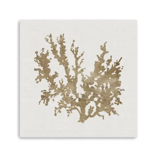 Metallic Coral II Canvas Giclee {1}