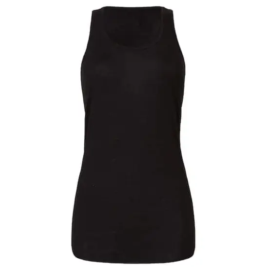 BELLA+CANVAS&reg; Women's Flowy Racerback Tank Black {1}