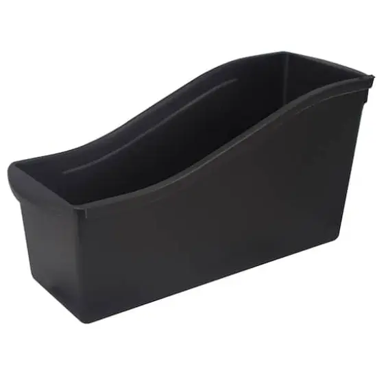Storex Large Book Bin, 6ct. Black {4}