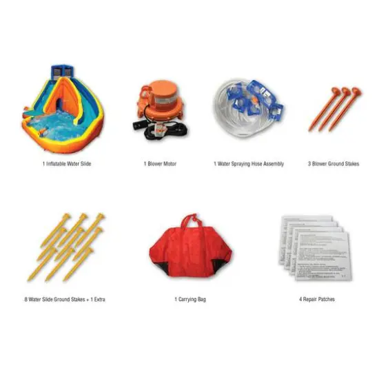 Banzai 10.5ft. Sidewinder Blast Water Park {11}