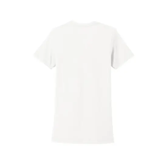 Next Level Women's Cotton Boyfriend Tee White {5}