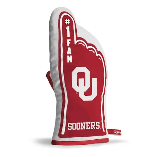 Quilted No.1 Oven Mitt Oklahoma Sooners {4}
