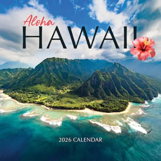 2026 Hawaii Wall Calendar {1}