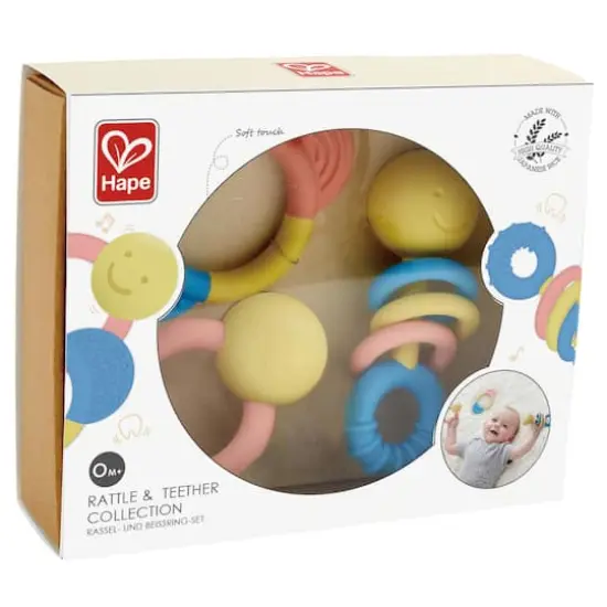 Hape Rattle & Teether Set {5}