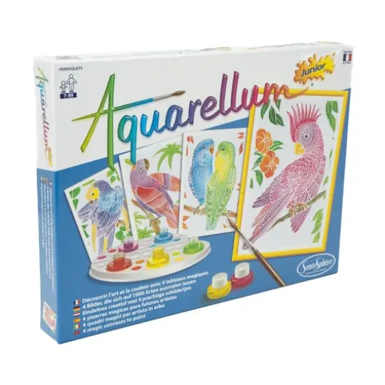 Aquarellum Junior - Parrots {1}